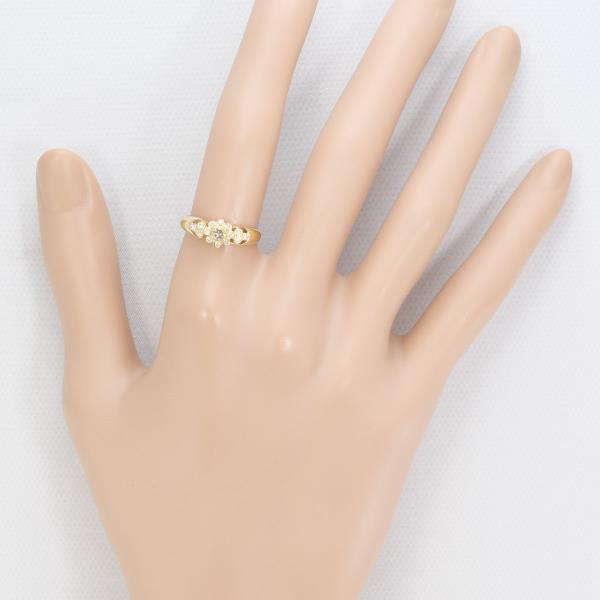 K18 Yellow Gold Diamond Ring 11