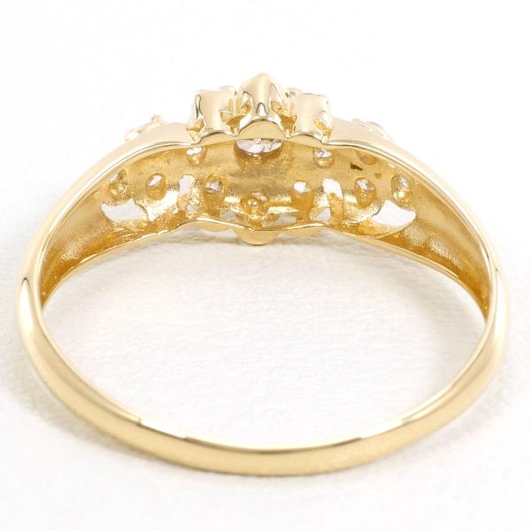 K18 Yellow Gold Diamond Ring 11