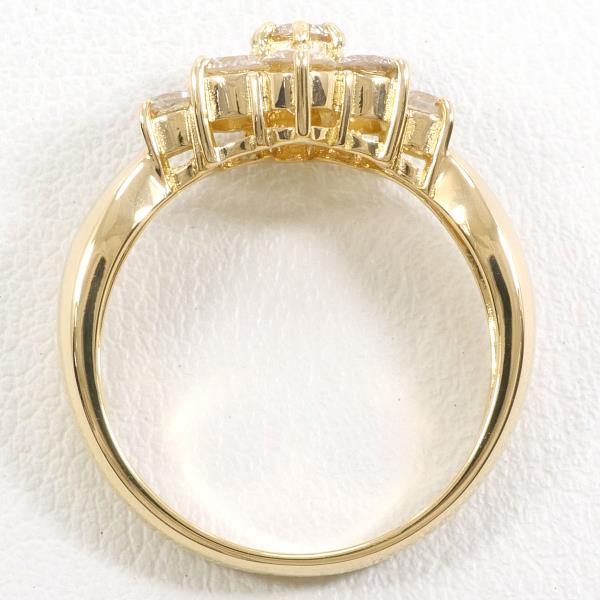 K18 Yellow Gold Diamond Ring 11