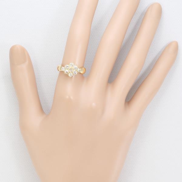 K18 Yellow Gold Diamond Ring 11