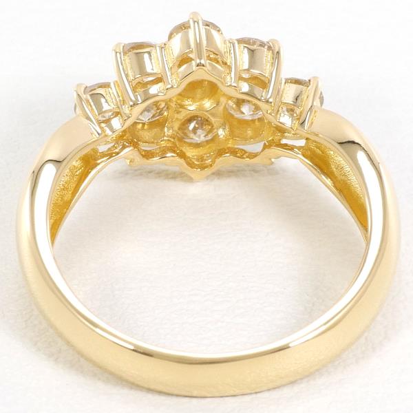 K18 Yellow Gold Diamond Ring 11