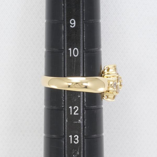 K18 Yellow Gold Diamond Ring 11