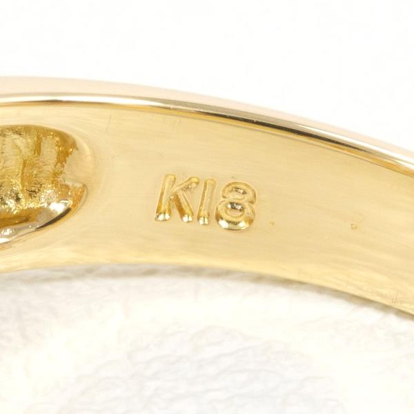 K18 Yellow Gold Diamond Ring 11