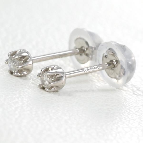 PT900 Platinum Diamond Earrings