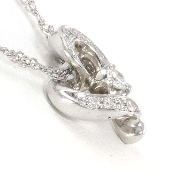 Platinum PT950 PT850 Diamond Necklace