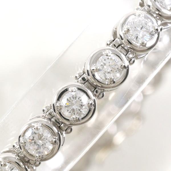 PT900 Platinum Diamond Bracelet 4.27ct