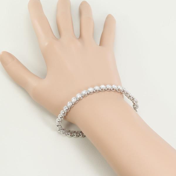 PT900 Platinum Diamond Bracelet 4.27ct