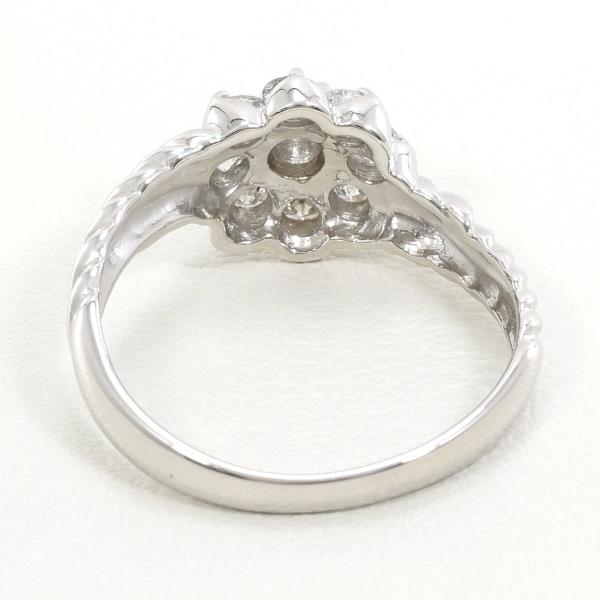 PT900 Platinum Diamond Ring 10.5 in Excellent Condition