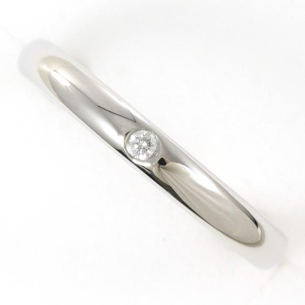 Tiffany & Co PT950 Platinum Diamond Ring