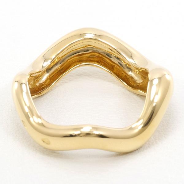 K18 Yellow Gold Ring 12 in Pristine Condition