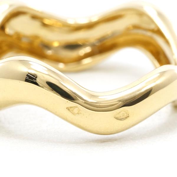 K18 Yellow Gold Ring 12 in Pristine Condition