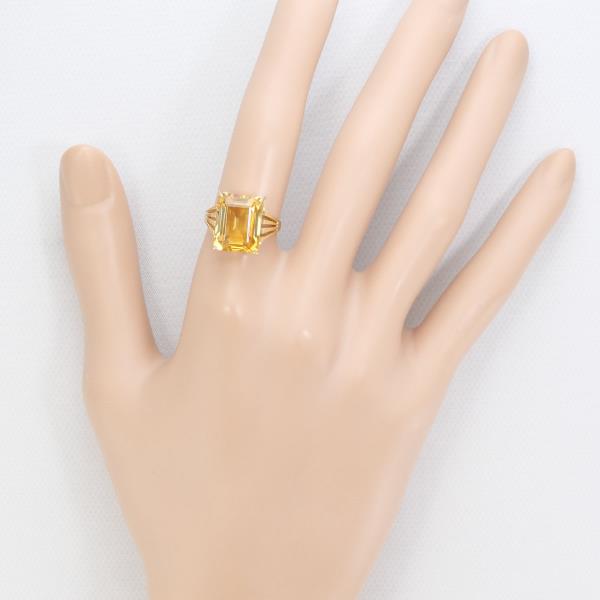 K18 Yellow Gold Citrine Ring