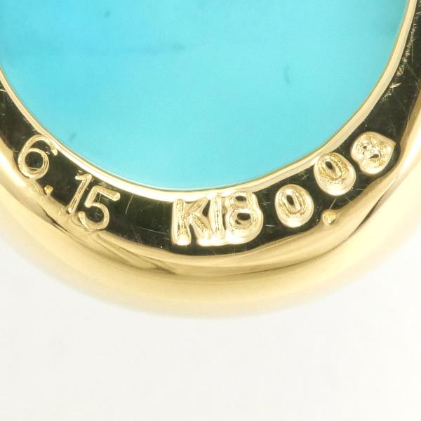 K18 Yellow Gold Turquoise Necklace