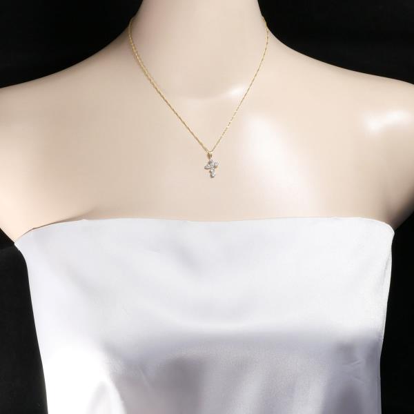 K18 Yellow Gold Zirconia Necklace