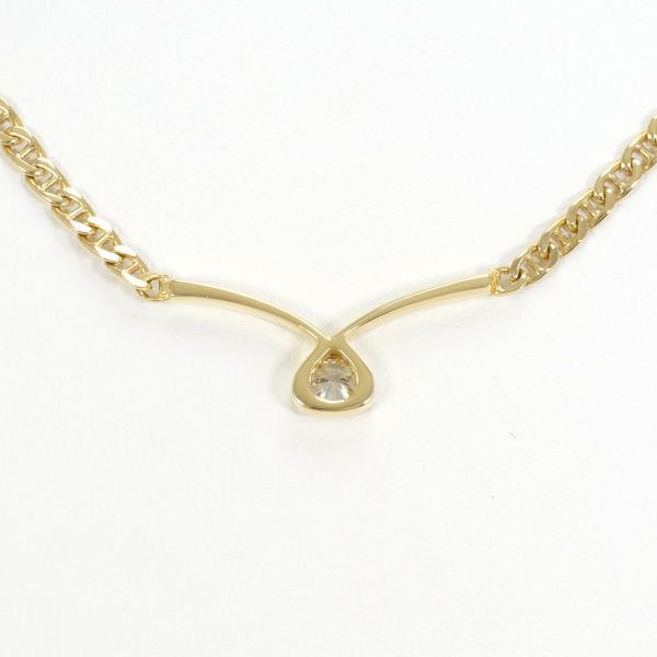 K18 Yellow Gold Diamond Necklace