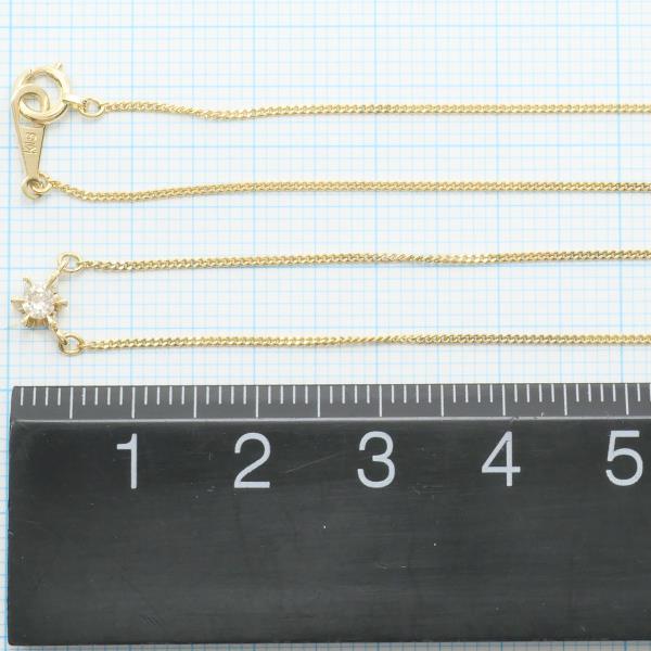 K18 Yellow Gold Brown Diamond Necklace in Excellent Condition