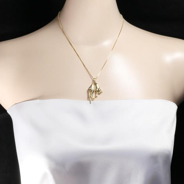 K18 Yellow Gold Necklace 18K YG in Excellent Condition