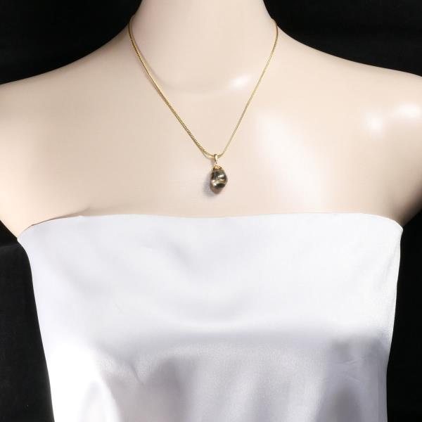 K18 Yellow Gold Pearl Necklace in Pristine Condition