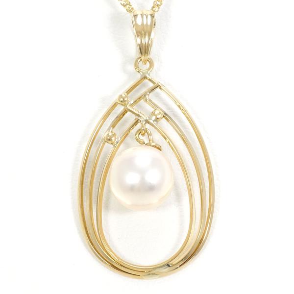 K18 Yellow Gold Pearl Necklace