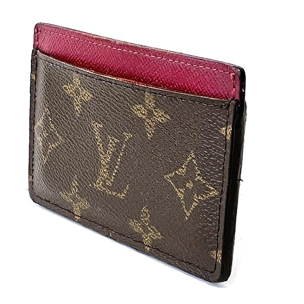 Louis Vuitton Monogram Card Holder M60703 in Good Condition