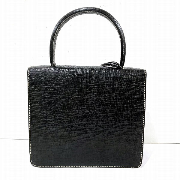 Loewe Barcelona Leather Handbag Black