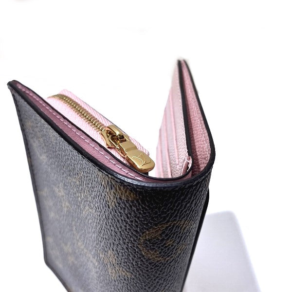 Louis Vuitton Monogram Portefeuille Juliette Rose Ballerine Wallet M80973 in Great Condition