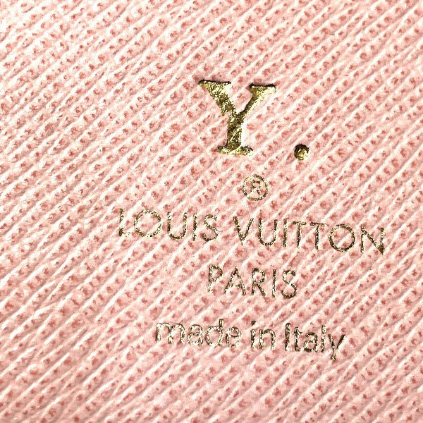 Louis Vuitton Monogram Portefeuille Juliette Rose Ballerine Wallet M80973 in Great Condition