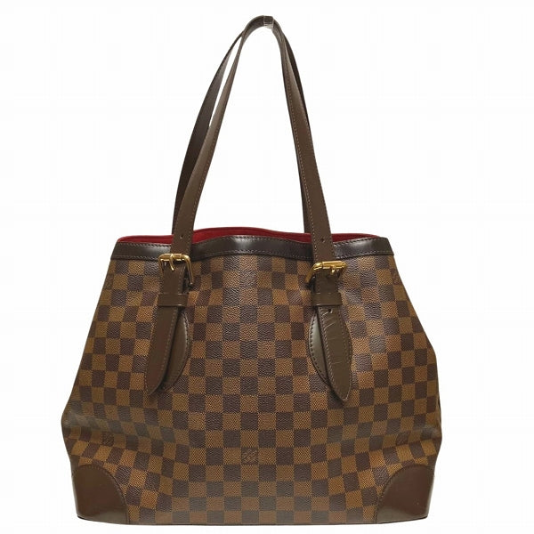 Louis Vuitton Damier Hampstead MM Tote Bag N51204 in Good Condition