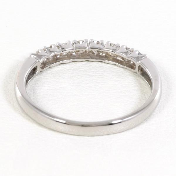 K10 White Gold Diamond Ring 11.5