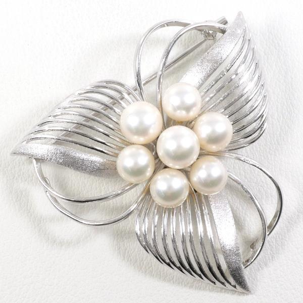 Silver Pearl Brooch Jewelry