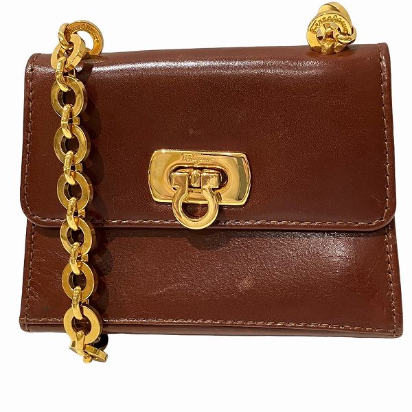 Ferragamo Gancini Micro Mini Shoulder Bag