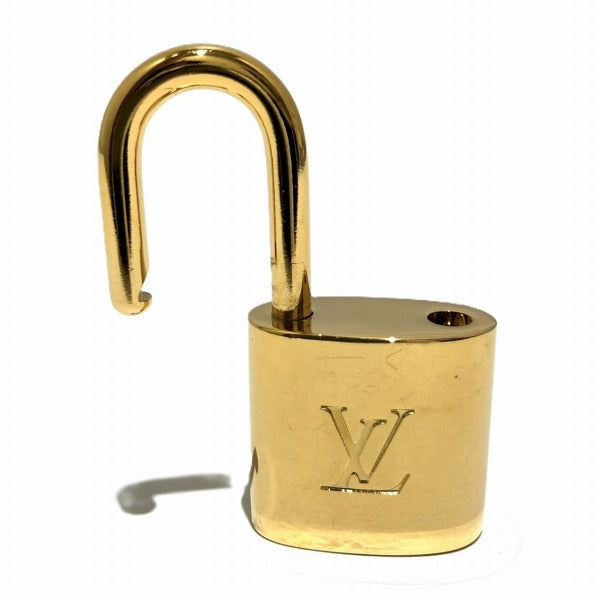 Louis Vuitton Brass Padlock Keychain 303