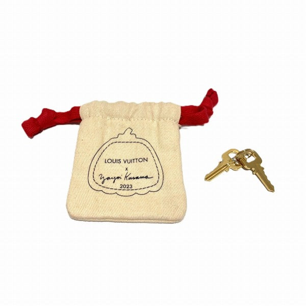 Louis Vuitton Brass Padlock Keychain 303