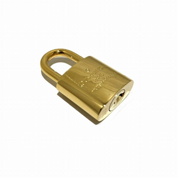 Louis Vuitton Brass Padlock Keychain 303