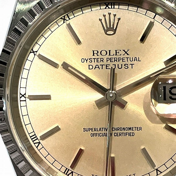 Rolex Datejust 16220 Automatic Men's Watch in Good Condition