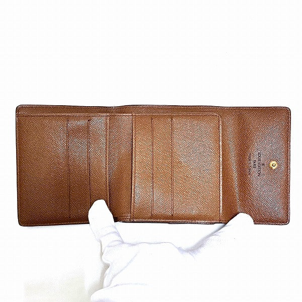 Louis Vuitton Monogram Bifold Wallet M61652 in Good Condition