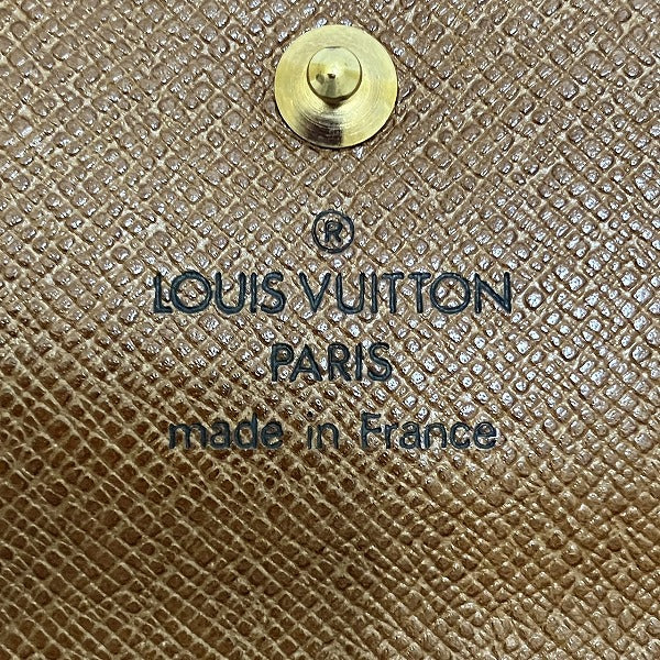 Louis Vuitton Monogram Bifold Wallet M61652 in Good Condition