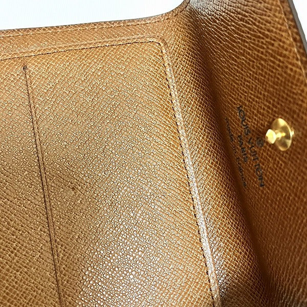 Louis Vuitton Monogram Bifold Wallet M61652 in Good Condition