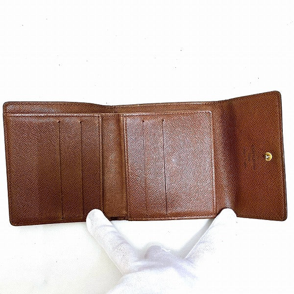 Louis Vuitton Monogram Bifold Wallet M61652 in Good Condition