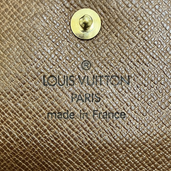 Louis Vuitton Monogram Bifold Wallet M61652 in Good Condition