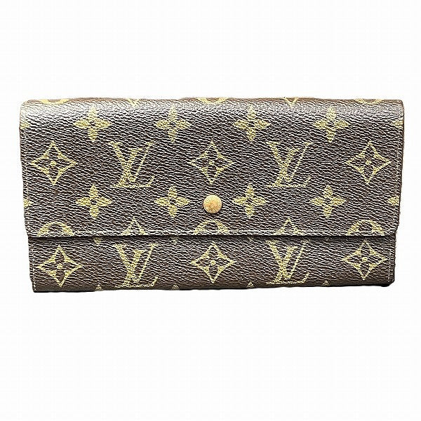 Louis Vuitton Monogram Pochette Porte Monnaie Credit Long Wallet M61723