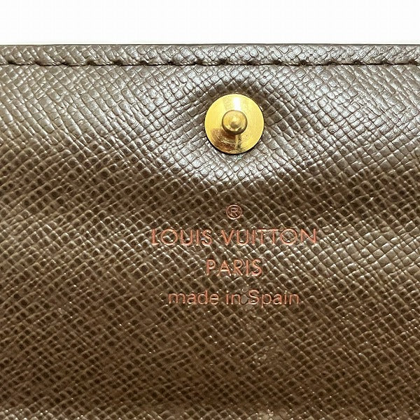 Louis Vuitton Damier Portefeuille Sarah Long Wallet N61734 in Fair Condition