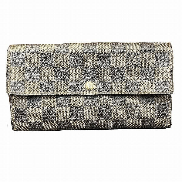 Louis Vuitton Damier Portefeuille Sarah Long Wallet N61734