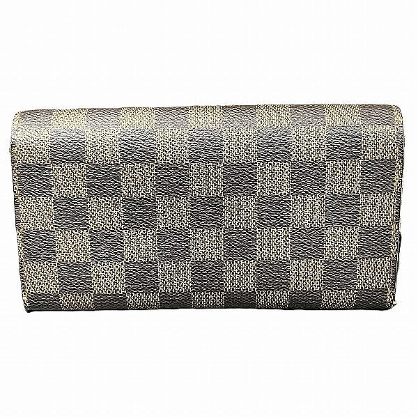 Louis Vuitton Damier Portefeuille Sarah Long Wallet N61734 in Good Condition