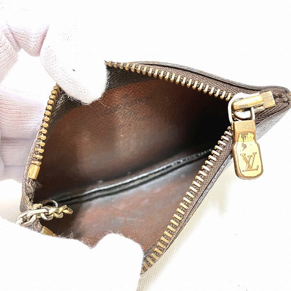 Louis Vuitton Monogram Pochette Cle Coin Case M62650