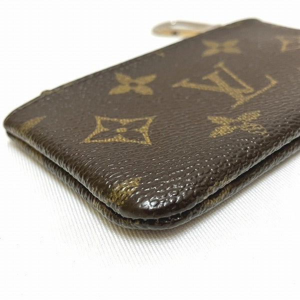 Louis Vuitton Monogram Pochette Cle Coin Case M62650 in Fair Condition