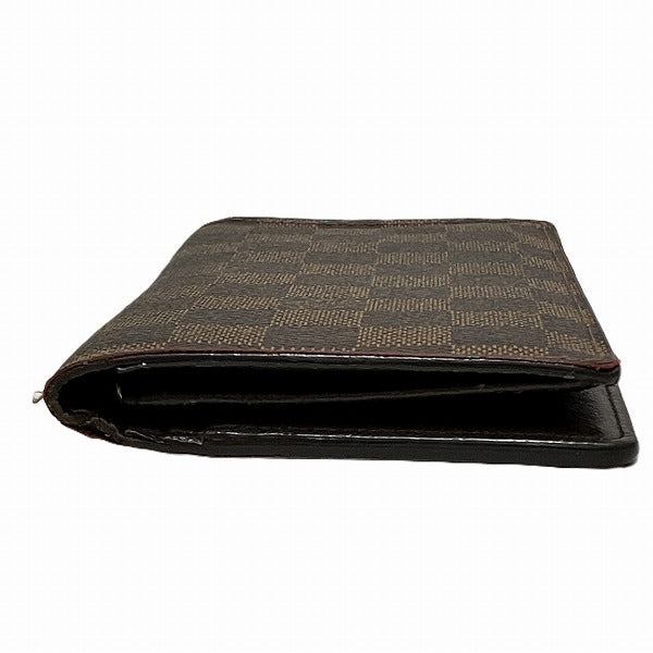 Louis Vuitton Damier Portefeuille Brazza Long Wallet N60017 in Good Condition