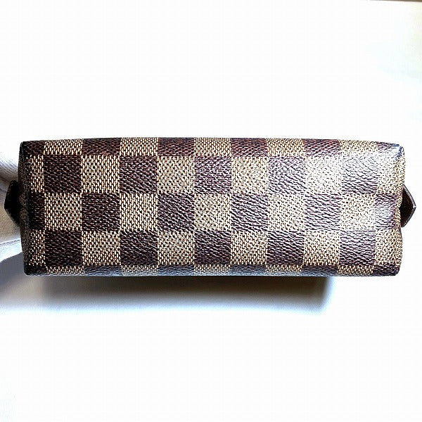 Louis Vuitton Damier Pochette Cosmetic Bag N47516 in Good Condition