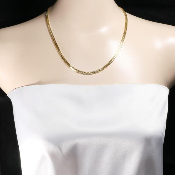 K18 Yellow Gold Necklace 50cm 30.5g in Pristine Condition