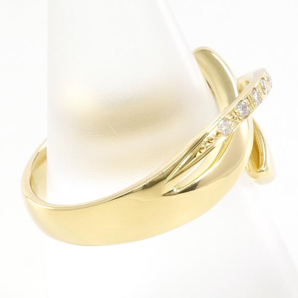 K18 Yellow Gold Diamond Ring 12